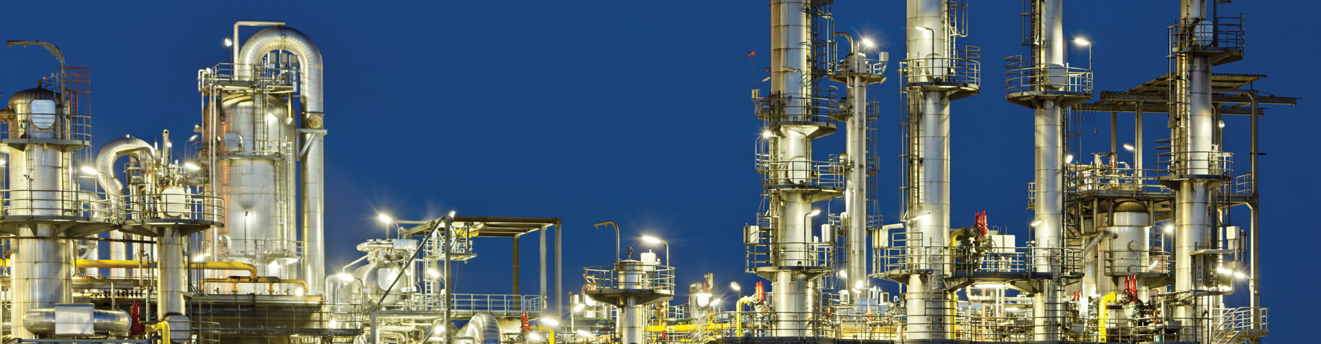 Oil and Gas Refinery Banner