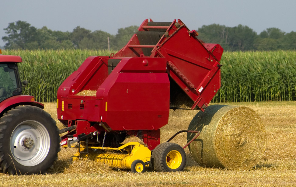 Cotton and Hay Baler