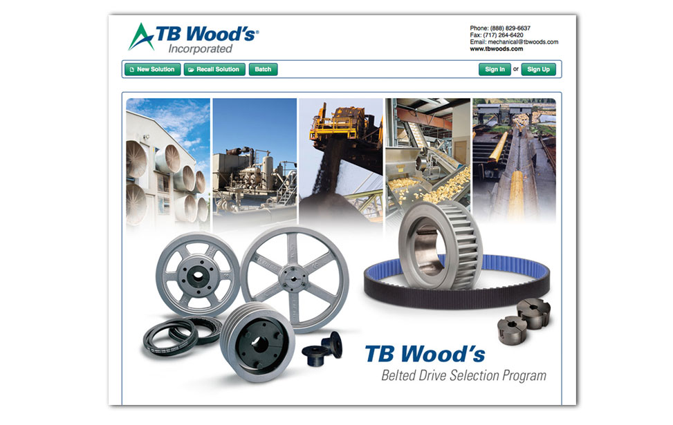 TB Wood's Belt Drive Selector