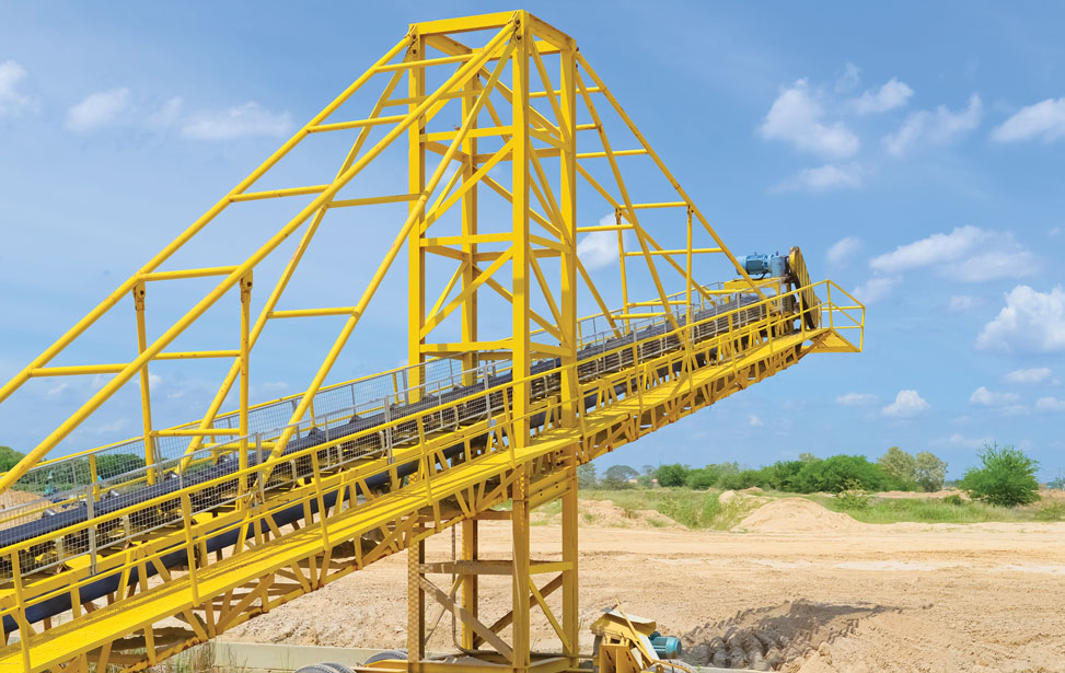 Sand Mine Conveyors