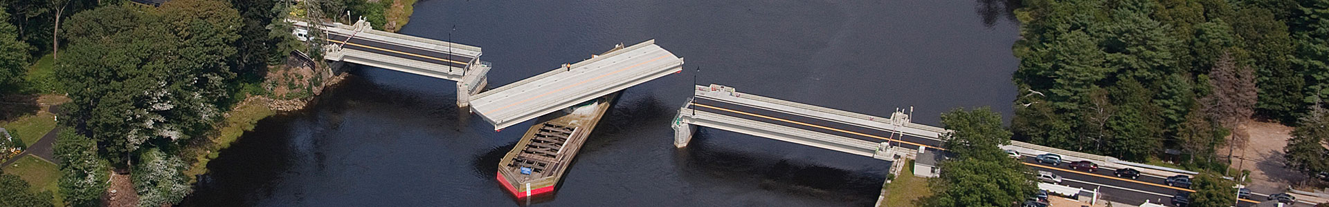 swing bridge banner