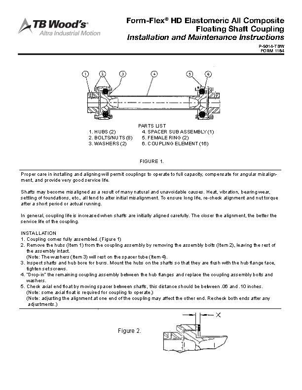 Form-Flex HD Elastomeric - Install & Maintenance Manual